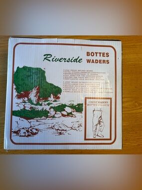Riverside chest Waders New in  Box - Green